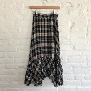 Zara Women's Plaid Skirt